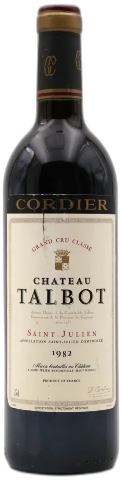 photo Château Talbot 1982