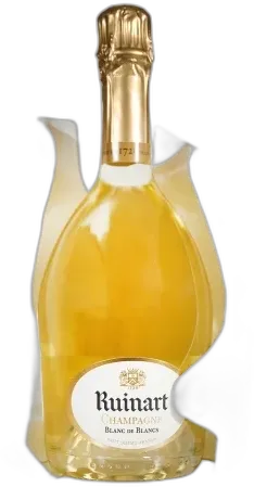 photo du vin Ruinart Brut Blanc de Blancs en Écrin Seconde Peau