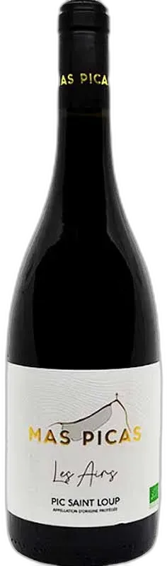 photo du vin Mas Picas les Airs Aop Pic Saint Loup Rouge