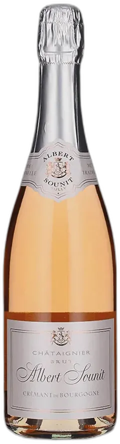 photo Crémant de Bourgogne Rosé Brut Châtaignier Albert Sounit