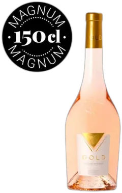 photo Gold Vin Rosé Côtes de Provence en Magnum