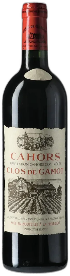 photo Cahors Aoc Malbec Clos de Gamot