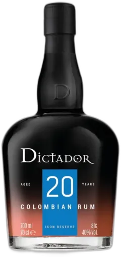 photo Colombian Rum Distillery Icon Reserve Aged 20 Years Dictador