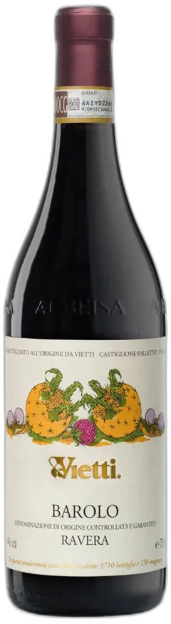 photo Barolo Docg Ravera Vietti 2020