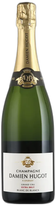 photo Champagne Aoc Extra Brut Blanc de Blancs Grand Cru Damien Hugot