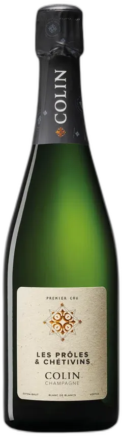 photo Champagne Aoc Premier Cru Extra-Brut Blanc de Blancs les Prôles et Chétivins Colin 2012