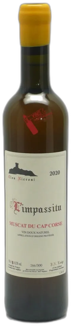 image du vin Clos Nicrosi Aoc Muscat du Cap Corse Blanc Impassitu 2020