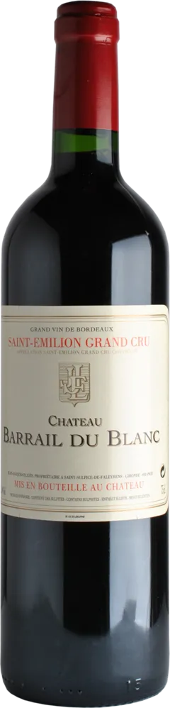 image du vin Château Barrail du Blanc Grand Cru