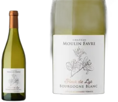 photo Château Moulin Favre Chardonnay Bourgogne Blanc Cuvée Fleur de Lys 2023