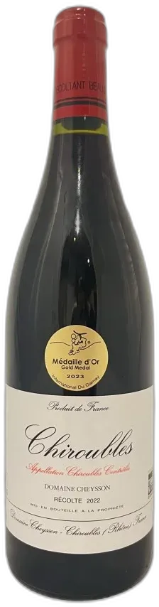 photo du vin Chiroubles la Secrète Domaine Cheysson