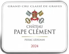 photo du vin Château Pape Clément Rouge 2024