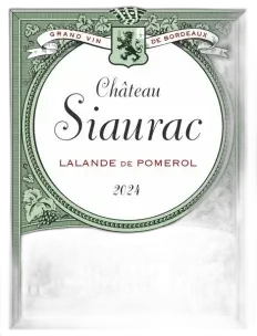 photo du vin Château Siaurac 2024