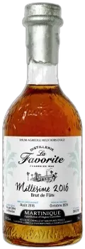 photo Rhum Martinique la Favorite 8 Ans Millesime 2016