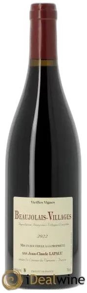 photos du vin Beaujolais-Villages Vieilles Vignes Jean-Claude Lapalu 2022