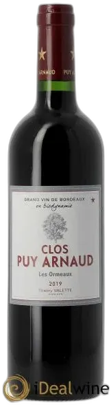 photo Clos Puy Arnaud Cuvée les Ormeaux