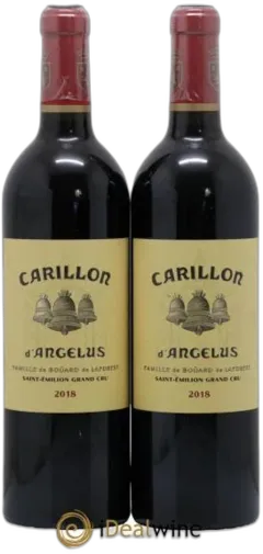 photo Carillon de L'Apos;Angélus Second Vin 2018