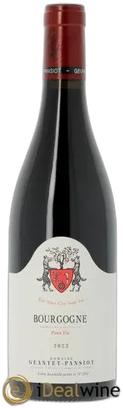 photo Bourgogne Pinot Fin Geantet-Pansiot