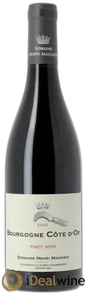 photo Bourgogne Côte-D'Or Pinot Noir Henri Magnien 2022