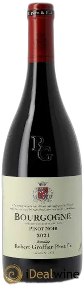 photo Bourgogne Robert Groffier Père & Fils 2021