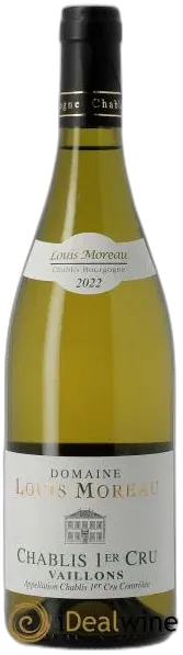photo Chablis 1er Cru Vaillons Louis Moreau 2022