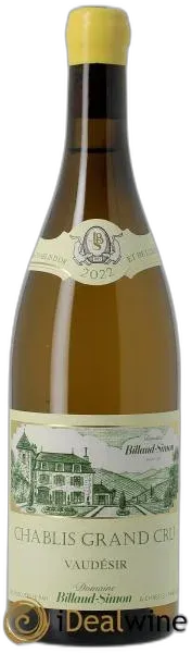 photo Chablis Grand Cru Vaudésir Billaud-Simon