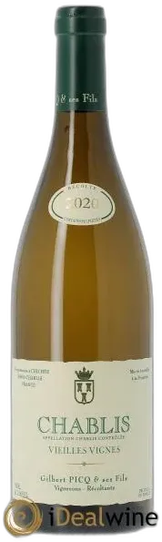 photo Chablis Vieilles Vignes Gilbert Picq et Fils