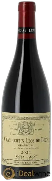 photo Chambertin Clos de Bèze Grand Cru Domaine Louis Jadot
