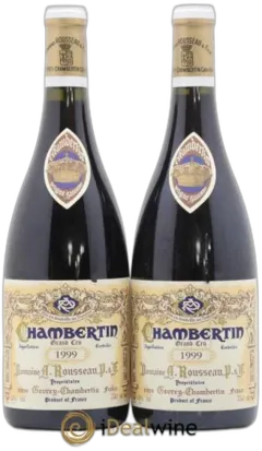 photo Chambertin Grand Cru Armand Rousseau 1999
