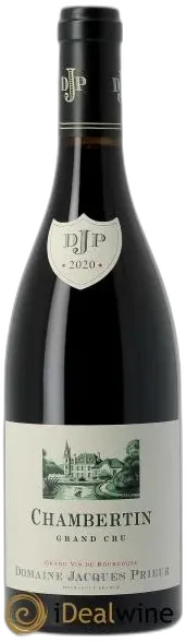 photo Chambertin Grand Cru Jacques Prieur 2020