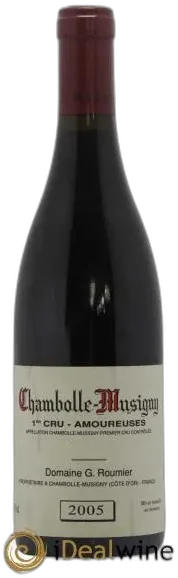 photo Chambolle-Musigny 1er Cru les Amoureuses Georges Roumier