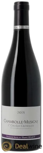 photo Chambolle-Musigny 1er Cru les Groseilles Anne et Hervé Sigaut 2021