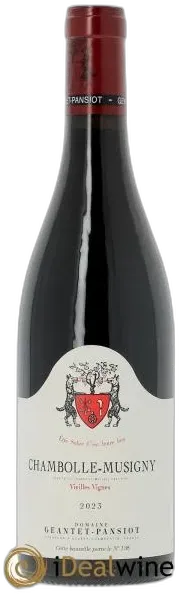 photo Chambolle-Musigny Vieilles Vignes Geantet-Pansiot