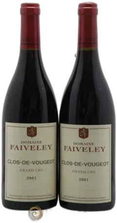 photo Clos de Vougeot Grand Cru Faiveley 2001
