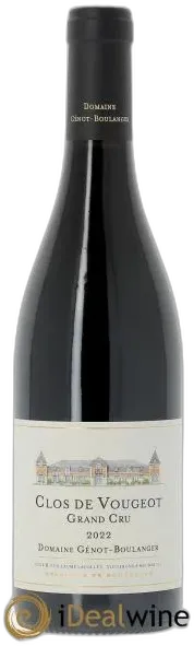 photo Clos de Vougeot Grand Cru Génot-Boulanger