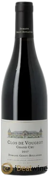 photo Clos de Vougeot Grand Cru Génot-Boulanger