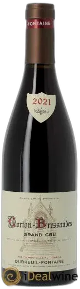 photo Corton Grand Cru Bressandes Domaine Dubreuil Fontaine