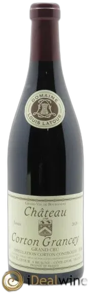 photo Corton Grand Cru Château Corton Grancey Louis Latour