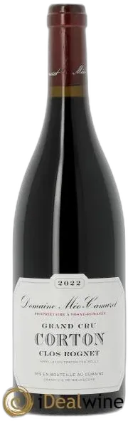 photo Corton Grand Cru Clos Rognet