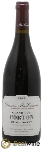 photo Corton Grand Cru Clos Rognet Méo-Camuzet