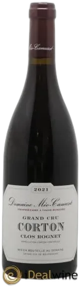 photo Corton Grand Cru Clos Rognet Méo-Camuzet