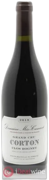 photo Corton Grand Cru Clos Rognet Méo-Camuzet