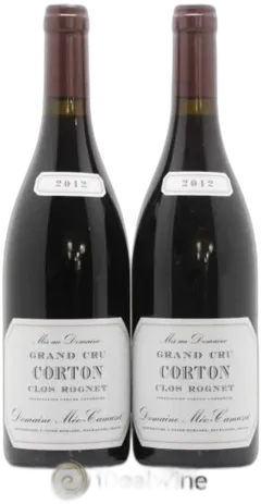 photo Corton Grand Cru Clos Rognet Méo-Camuzet