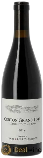 photo Corton Grand Cru le Rognet-et-Corton