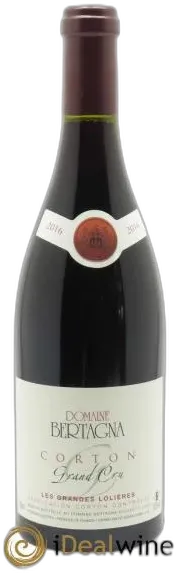 photo Corton Grand Cru les Grandes Lolières Bertagna