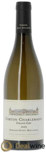 photo Corton-Charlemagne Grand Cru Génot-Boulanger 2022