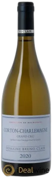 photo Corton-Charlemagne Grand Cru Bruno Clair 2020