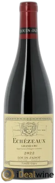 photo Echezeaux Grand Cru Maison Louis Jadot 2022