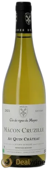 photo Mâcon-Cruzille au Quin Château les Vignes du Maynes 2021