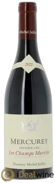 photo Mercurey 1er Cru les Champs Martins Michel Juillot 2022