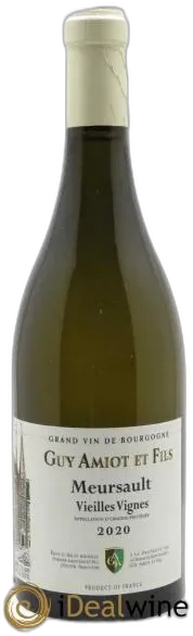 photo Meursault Vieilles Vignes Amiot 2020